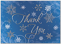 Winter Thank You Card H8224D-AA